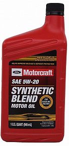 Ford Motorcraft Premium Synthetic Blend SAE 5W-20