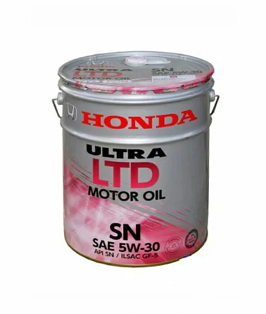 Honda Motor Oil Ultra LTD SN 5W-30