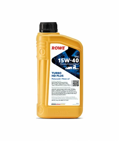 ROWE HIGHTEC TURBO HD SAE 15W-40 PLUS