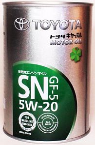 Toyota Motor Oil SN 5W-20