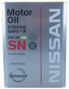 Nissan Strong Save X 0W-20 SN