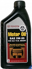 Toyota Motor Oil SAE 5W-20