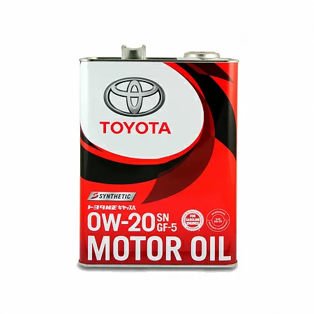Toyota Motor Oil SN 0W-20