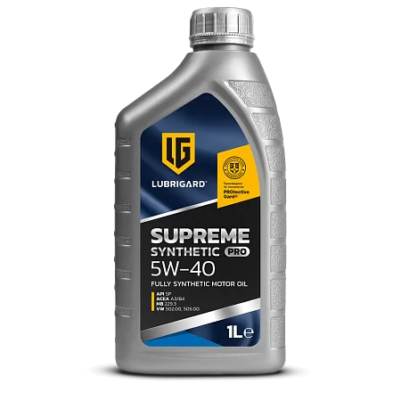LUBRIGARD SUPREME SYNTHETIC PRO 5W-40